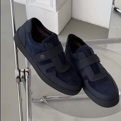 Velcro Suede Basketball Sneakers