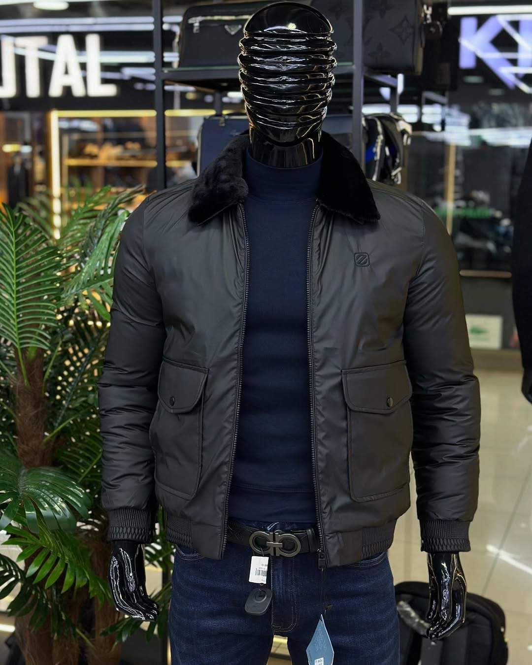 Fur Collar Padded Warm Jacket