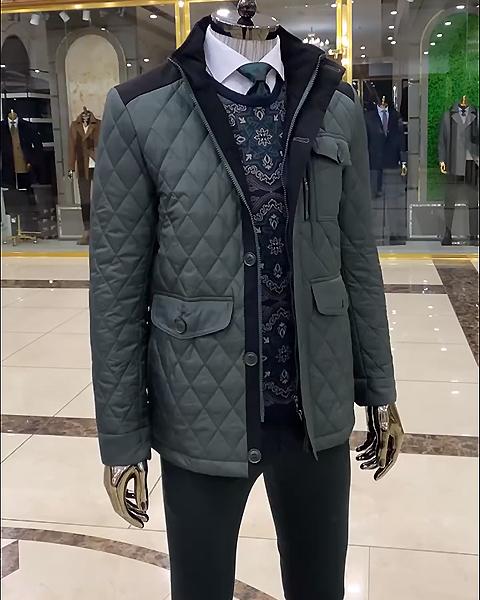 Quilted Multi-Pocket Padded Jacket