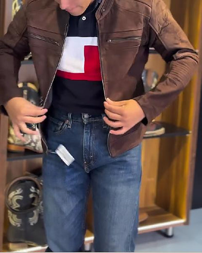 Slim-fit Bomber Jacket