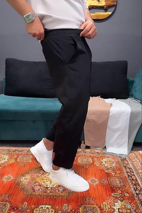 Men's Breathable Ice Silk Casual Harem Pants