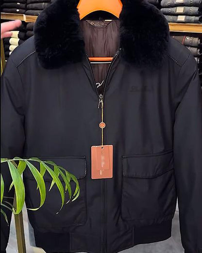 Fur Collar Warm Coat