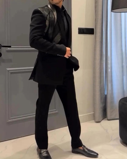 Men's trendy personalized suit jacket