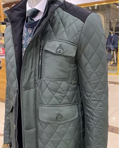 Quilted Multi-Pocket Padded Jacket