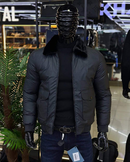 Fur Collar Padded Warm Jacket