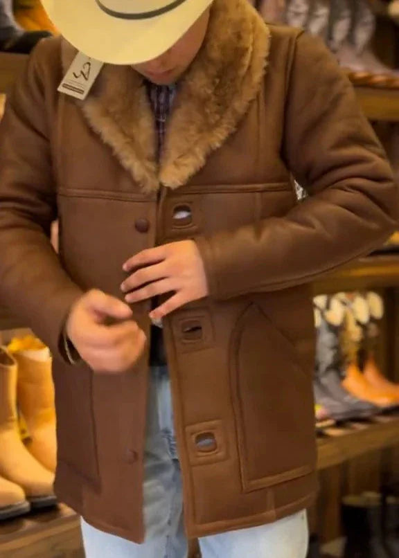 Winter Premium Cashmere Cowboy Jacket