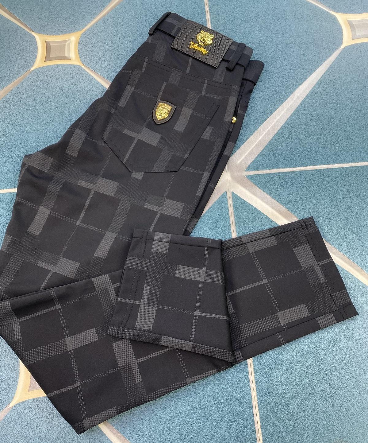 Velvet Micro-elastic Business Trousers