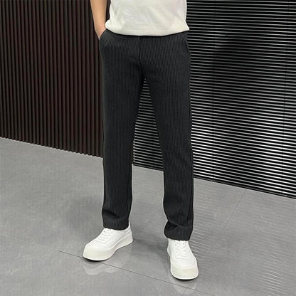 Fine Knitting Craftsmanship Simple Soft Trousers