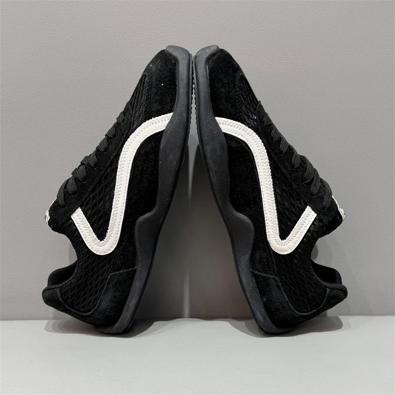 Low-Top Lightweight Breathable Mesh Soft Sole Sneakers