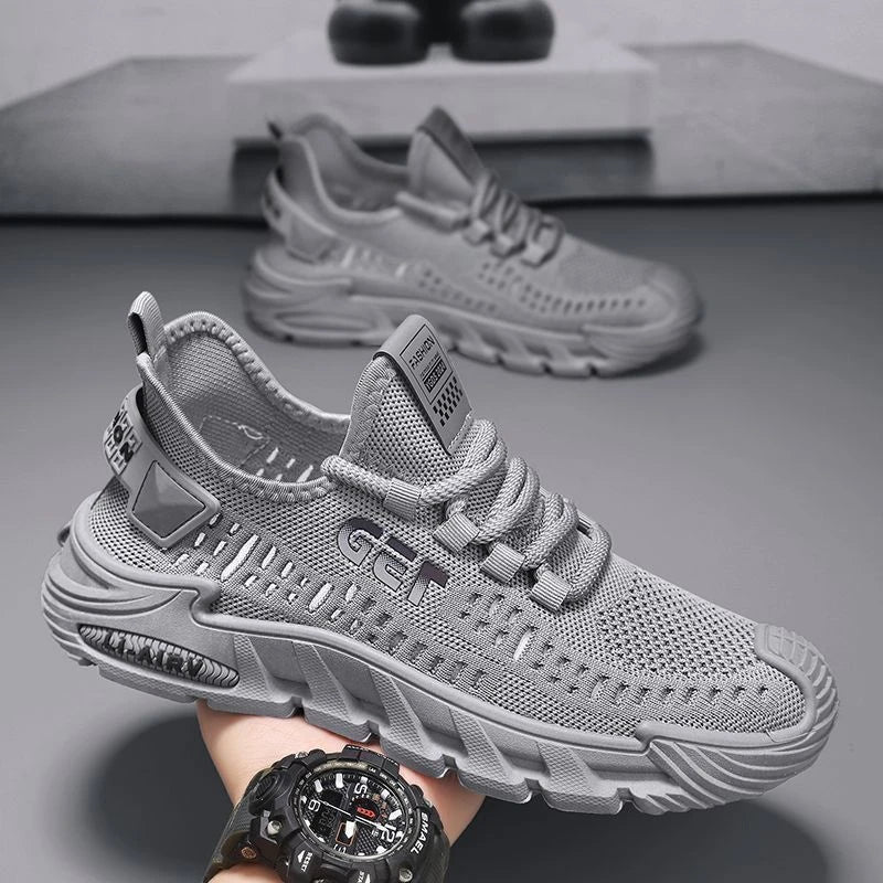 Breathable Knit Mesh Soft Sole Sneakers