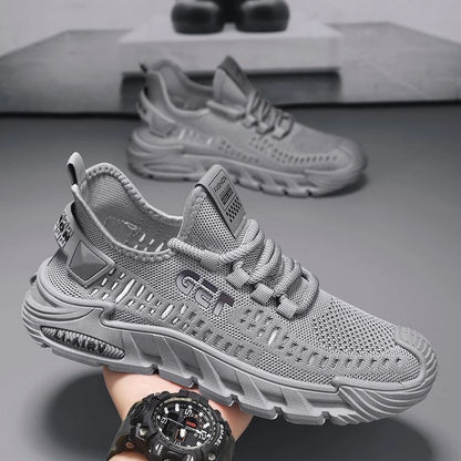 Breathable Knit Mesh Soft Sole Sneakers