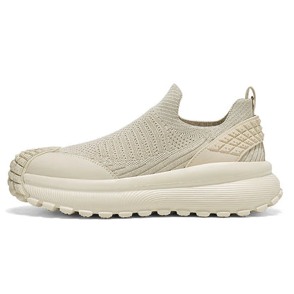 Knit Slip-On Casual Sneakers with Soft Grip Sole