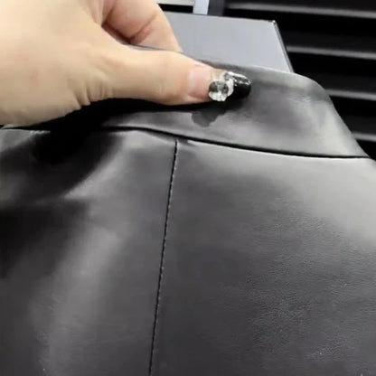 Men's New Collarless Coat Jacket