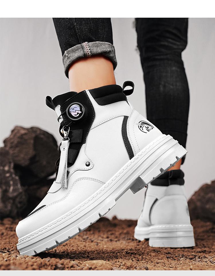 Waterproof Durable Work Boots in Combat Style