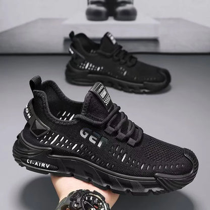Breathable Knit Mesh Soft Sole Sneakers