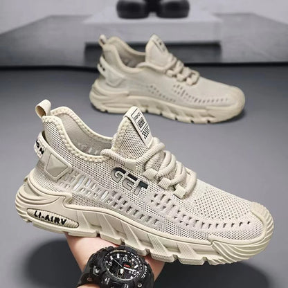 Breathable Knit Mesh Soft Sole Sneakers