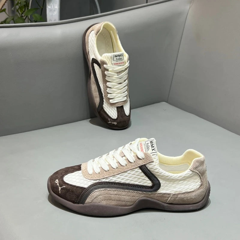 Low-Top Lightweight Breathable Mesh Soft Sole Sneakers