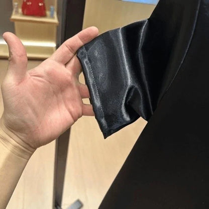 Minimalist High-end Silky Casual T-shirt