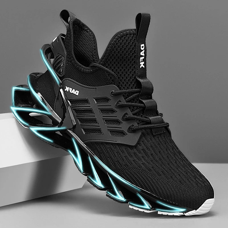 New Limited-Edition Flyknit Sneakers with Blade Sole