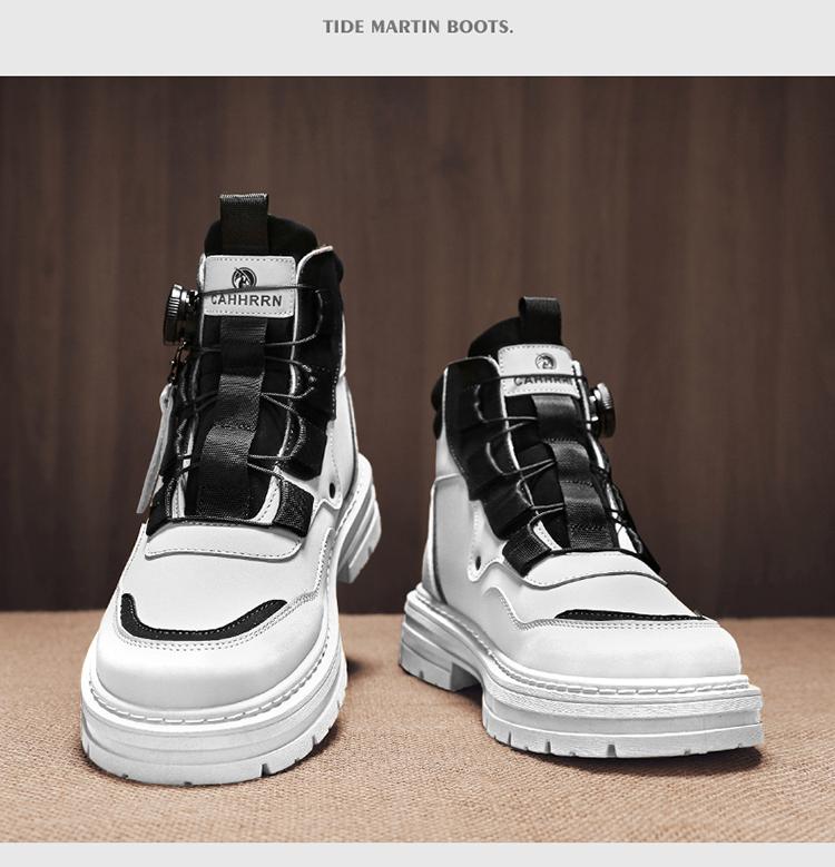 Waterproof Durable Work Boots in Combat Style