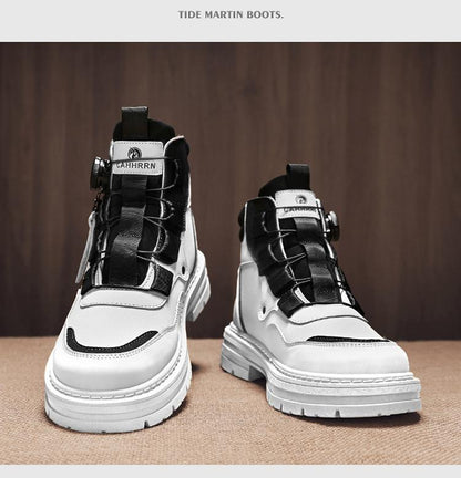 Waterproof Durable Work Boots in Combat Style
