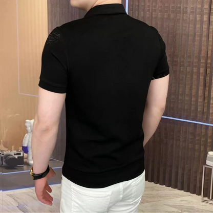 Tiger Shoulder Shine Polo