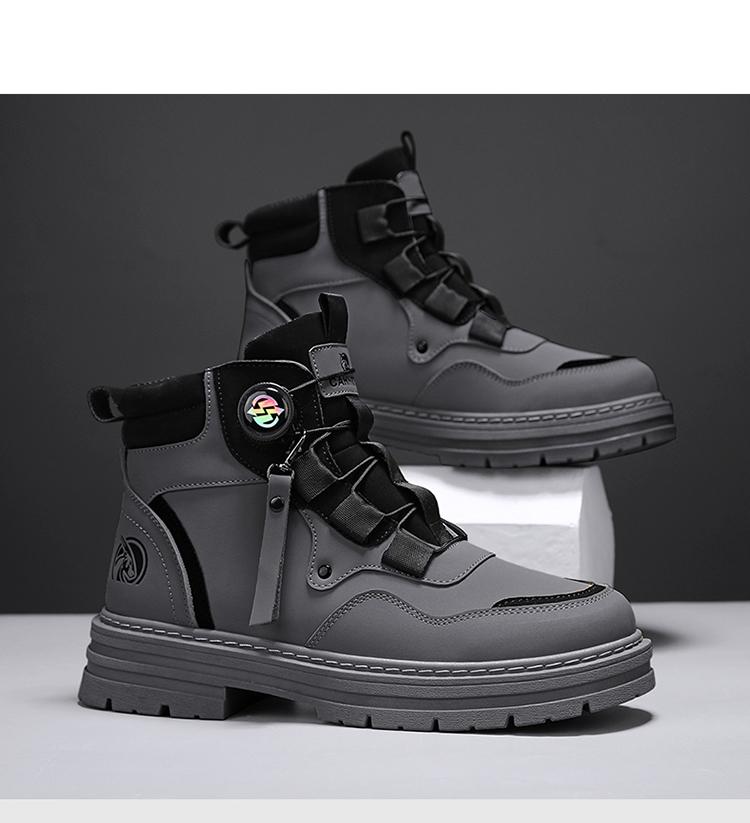 Waterproof Durable Work Boots in Combat Style