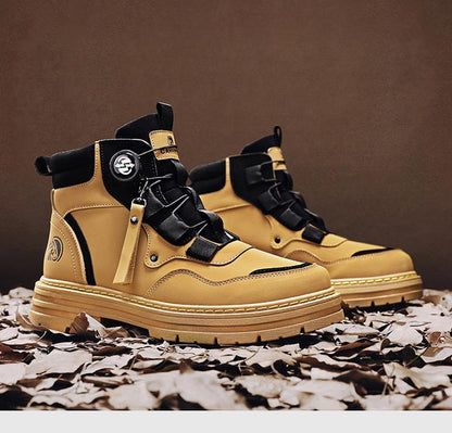 Waterproof Durable Work Boots in Combat Style