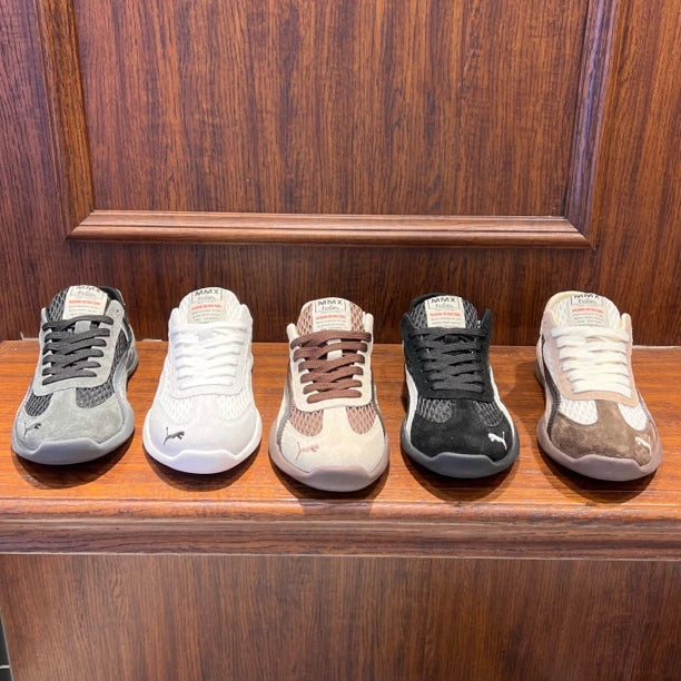 Low-Top Lightweight Breathable Mesh Soft Sole Sneakers