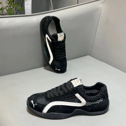 Low-Top Lightweight Breathable Mesh Soft Sole Sneakers