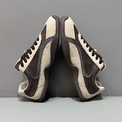 Low-Top Lightweight Breathable Mesh Soft Sole Sneakers