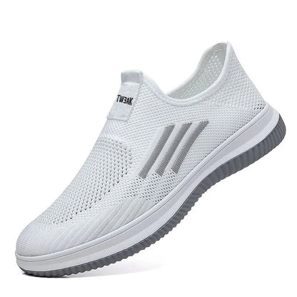 Solid Color Breathable Soft Sole Sports Shoes