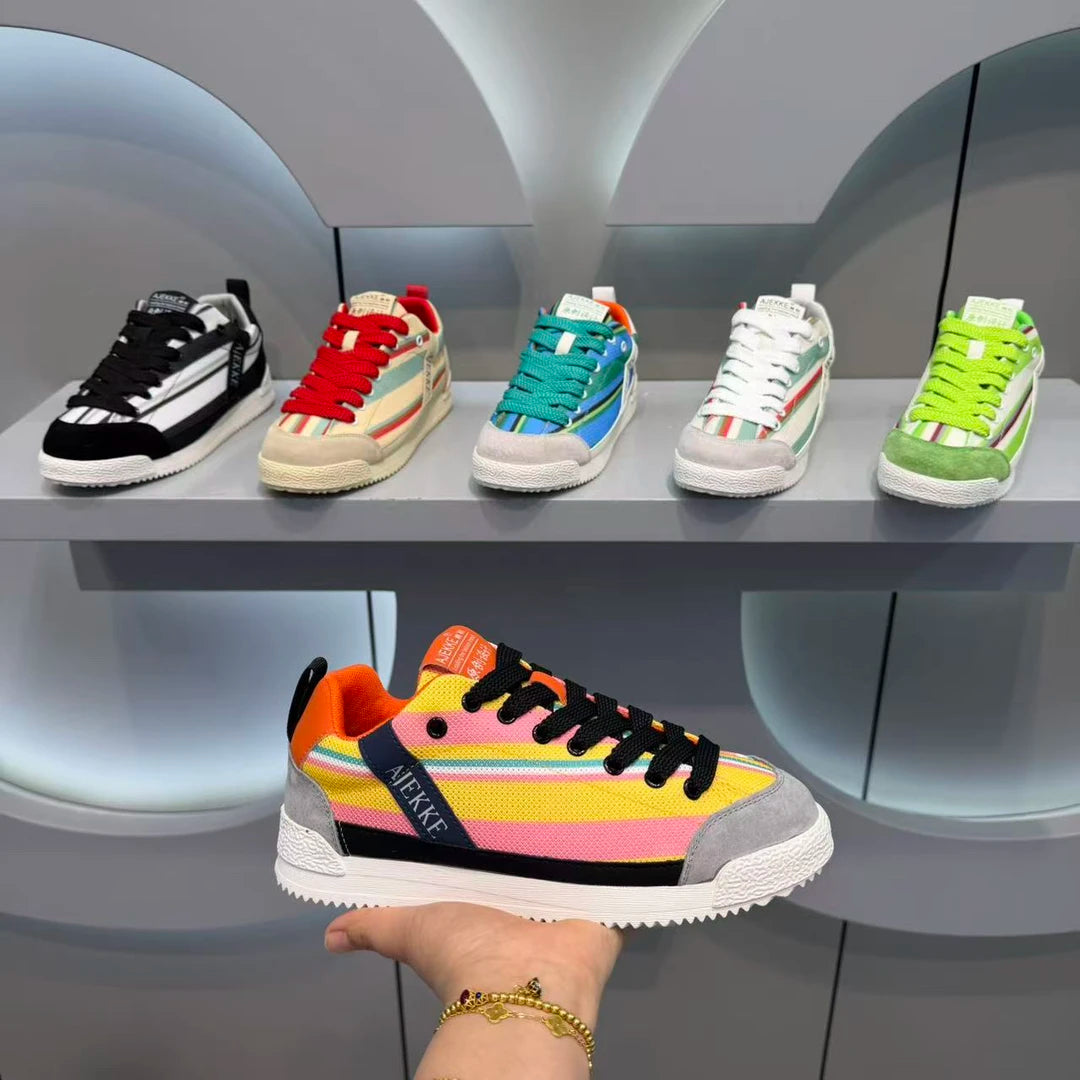Luxury Colorful Breathable Casual Sneakers