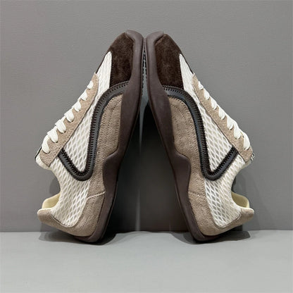Low-Top Lightweight Breathable Mesh Soft Sole Sneakers