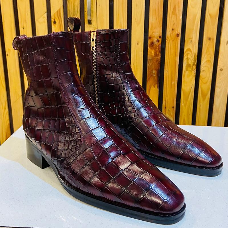 Men's Handmade Leather Boots Shoes