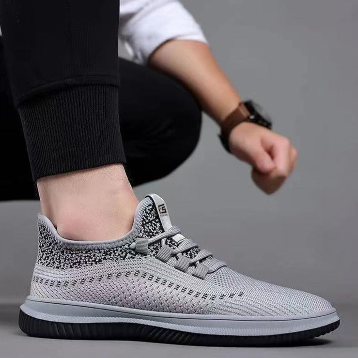 Men's Mesh Breathable Soft Sole Sports Running Shoes