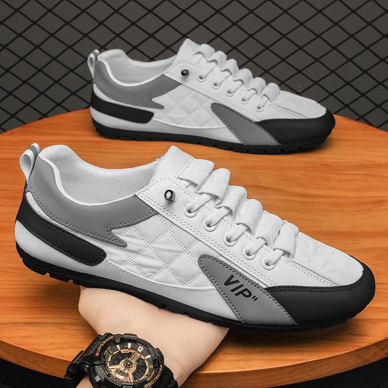 New Men's Fashion Breathable Flat Slip-On Casual Sports Shoes