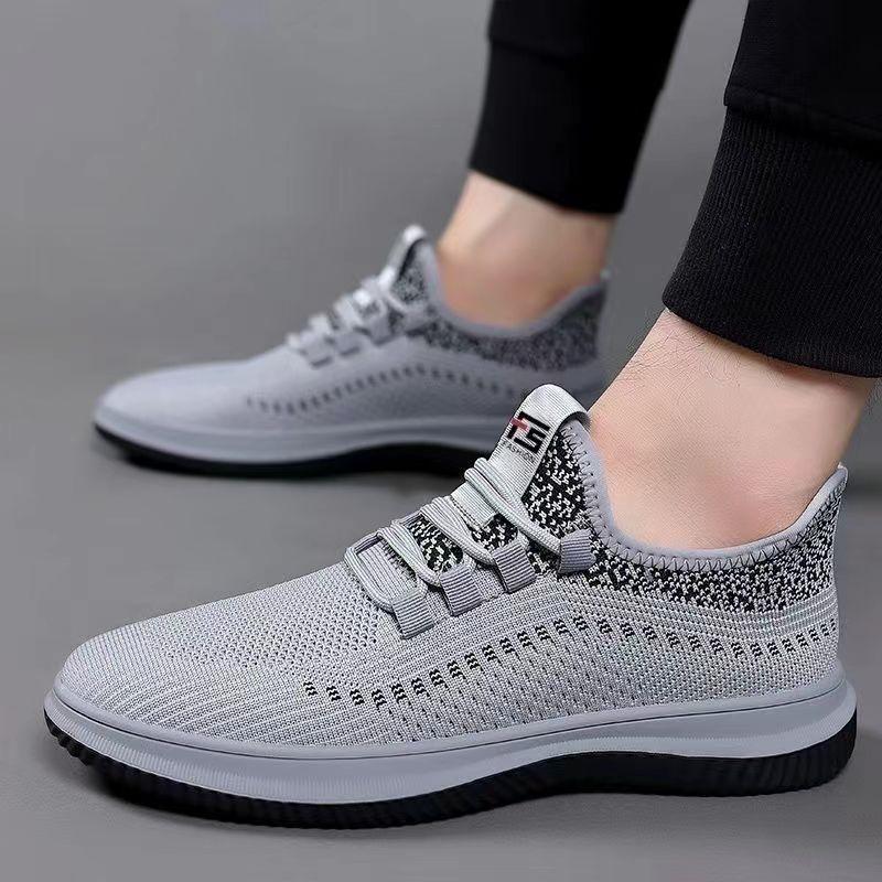 Men's Mesh Breathable Soft Sole Sports Running Shoes