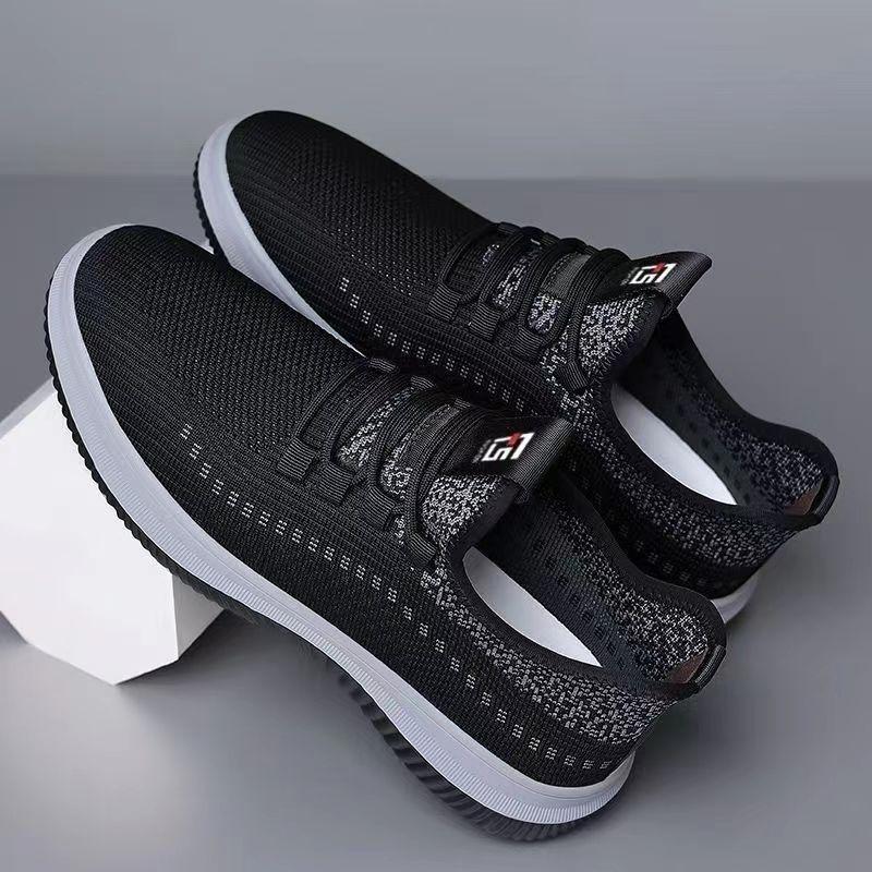 Men's Mesh Breathable Soft Sole Sports Running Shoes