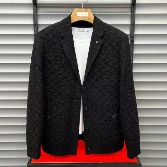 Men's New Three-Dimensional Knitted Jacket