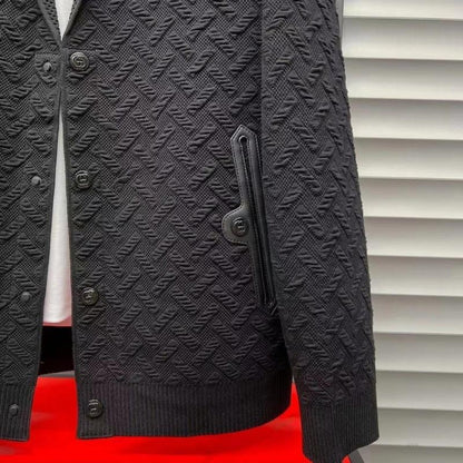 Men's New Three-Dimensional Knitted Jacket