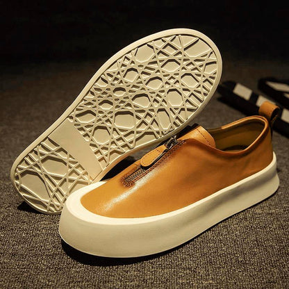 Retro Aged Casual Loafers
