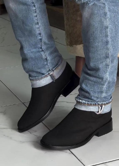 Black Warrior High-End Leather Boots