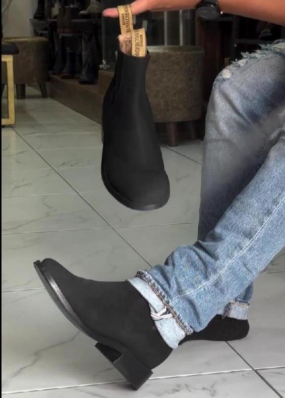 Black Warrior High-End Leather Boots