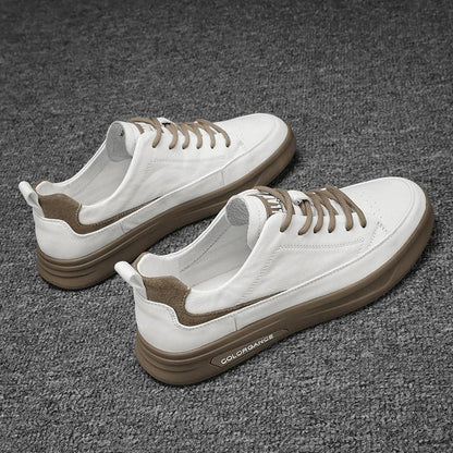 Breathable Lightweight Casual Leather Shoes