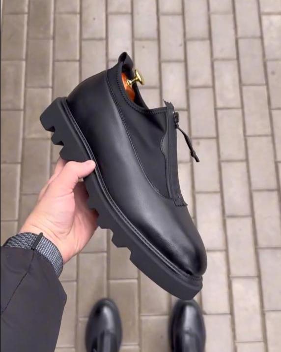 Hidden Zipper Slip-On Boots