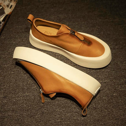 Retro Aged Casual Loafers