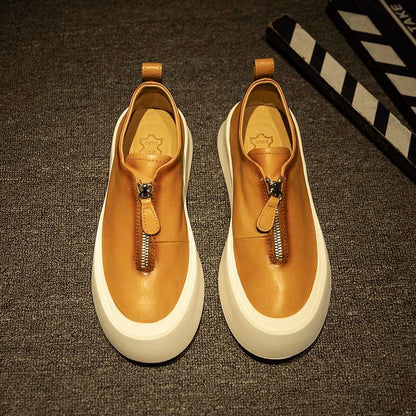 Retro Aged Casual Loafers