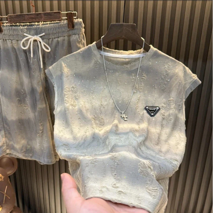 Summer Versatile Men's Thin Loose Vest