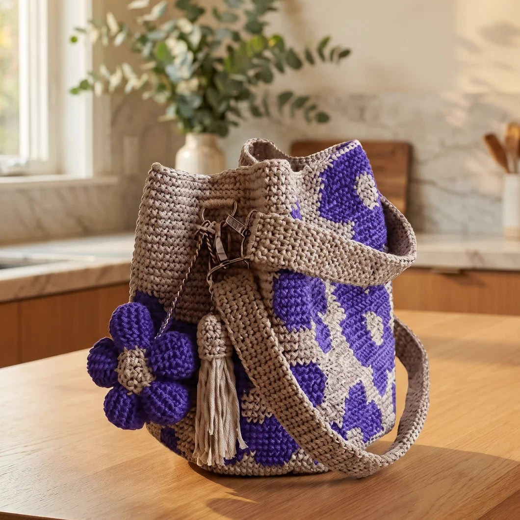 Handwoven Crochet Tote Bag